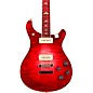 PRS Private Stock McCarty 594 with P90s Curly Maple Top African Ribbon Mahogany Back Stained Curly Maple Fretboard with Pattern Vintage Neck Electric Guitar Blood Red Glow thumbnail