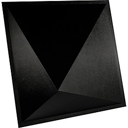 Open Box Ultimate Acoustics UA-PYD-BP 24"x 24" Pyramid Shape Class A Diffusor (4 Pack) Level 1 Black