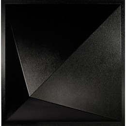 Open Box Ultimate Acoustics UA-PYD-BP 24"x 24" Pyramid Shape Class A Diffusor (4 Pack) Level 1 Black