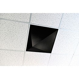 Open Box Ultimate Acoustics UA-PYD-BP 24"x 24" Pyramid Shape Class A Diffusor (4 Pack) Level 1 Black