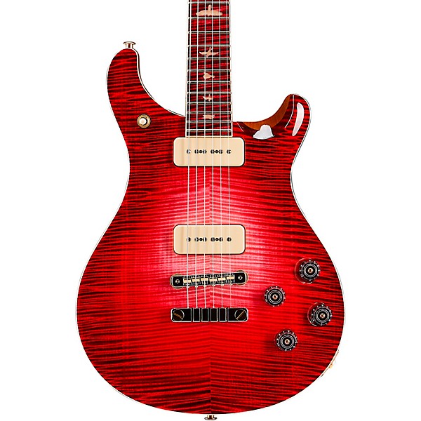 PRS Private Stock McCarty 594 with P90s Curly Maple Top African Ribbon Mahogany Back Stained Curly Maple Fretboard with Pa...