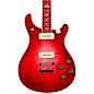 PRS Private Stock McCarty 594 with P90s Curly Maple Top African Ribbon Mahogany Back Stained Curly Maple Fretboard with Pattern Vintage Neck Electric Guitar Blood Red Glow thumbnail