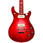 PRS Private Stock McCarty 594 with P90s Curly Maple Top African Ribbon Mahogany Back Stained Curly Maple Fretboard with Pattern Vintage Neck Electric Guitar Blood Red Glow thumbnail