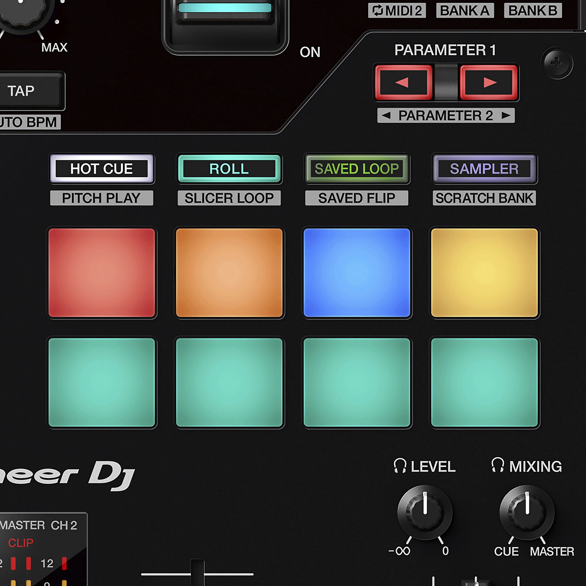 Pioneer DJ DJM-S7 2-Channel Battle Mixer for Serato DJ & rekordbox