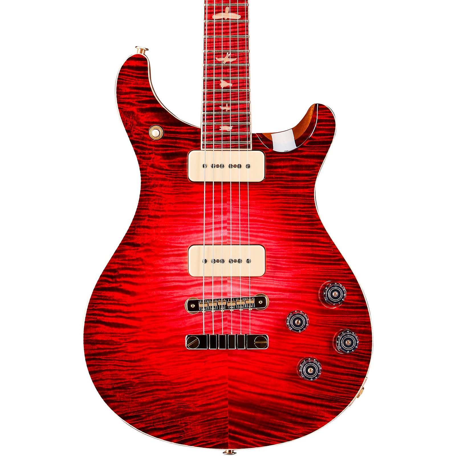 PRS Private Stock McCarty 594 with P90s Curly Maple Top African Ribbon  Mahogany Back Stained Curly Maple Fretboard with Pattern Vintage Neck  Electric 