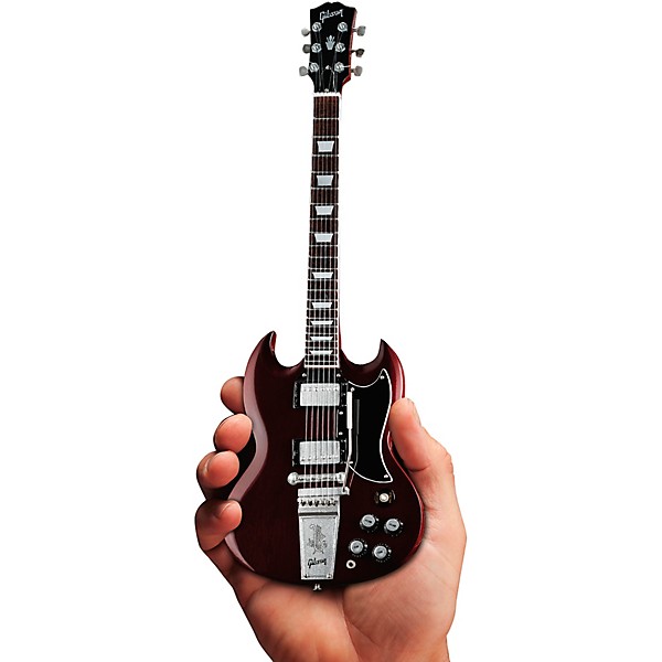 Hal Leonard Gibson 1964 SG Standard Cherry Officially Licensed Miniature Guitar Replica