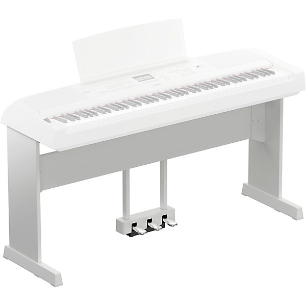 Open Box Yamaha L-300 Wooden Stand for DGX-670 Level 1 White