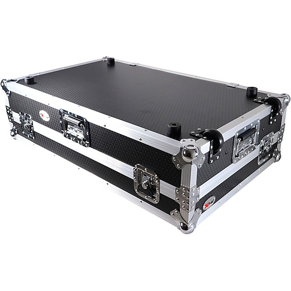 ProX Flight Case for Pioneer DJ XDJ-XZ W/ Glide Sliding Laptop Shelf and Wheels