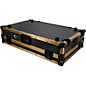 ProX Case fits DDJ-1000, DDJ-SX, FLX6 and MC7000 with Laptop Shelf and Gold Aluminum Frame
