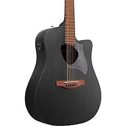 Ibanez ALT20 Altstar Dreadnought Acoustic-Electric Guitar Weathered Black