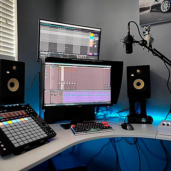 SOUNDRISE PRO-9 9" Studio Monitor Stands (Pair) Black