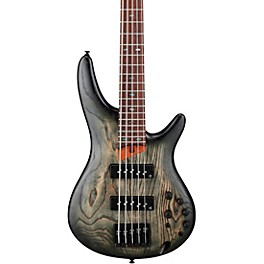 Ibanez SR605E 5-String Electric Bass Guitar Black Stained ... Ibanez SR605E 5-String Electric Bass Guitar Black Stained Burst