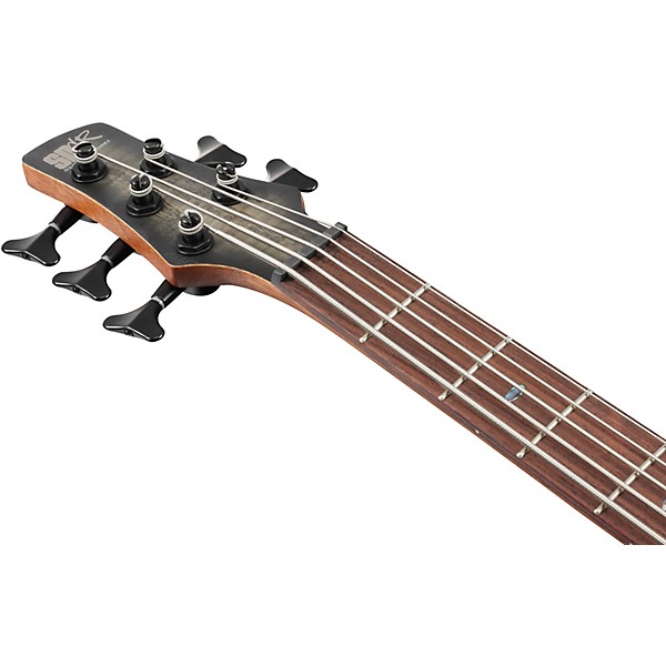 Ibanez SR605E 5-String Electric Bass Guitar Black Stained Burst