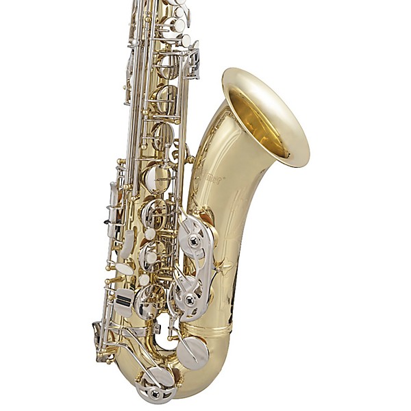 Open Box Selmer 300 Series Tenor Saxophone Level 2 Lacquer, Nickel Plated Keys 197881020125