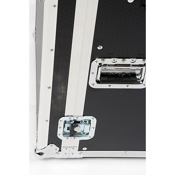 Open Box ProX T-16MRSS13ULT Universal 19" Rackmount Mixer Flight Case For 16U Rack x 13U Top With Laptop Shelf Level 3  19...