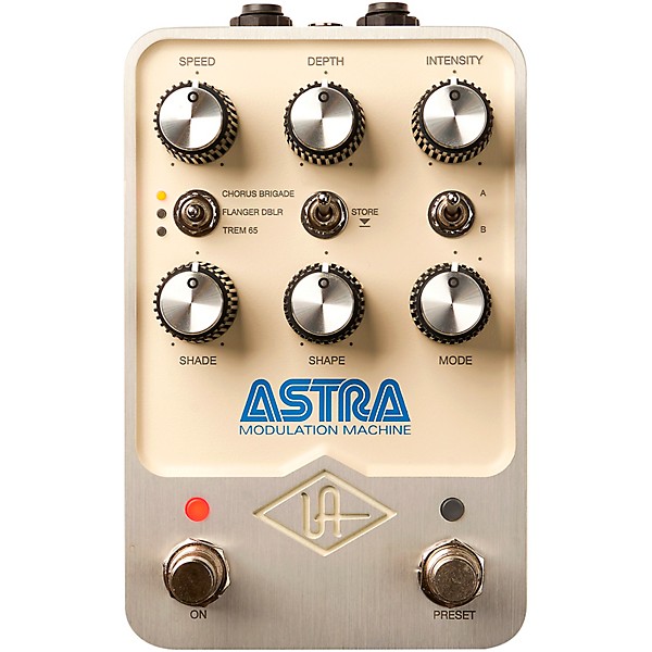 Universal Audio UAFX Astra Modulation Machine Effects Pedal Cream