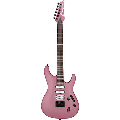 Ibanez S561 S Series 6-String Electric Guitar Pink Gold Metallic Matte for sale