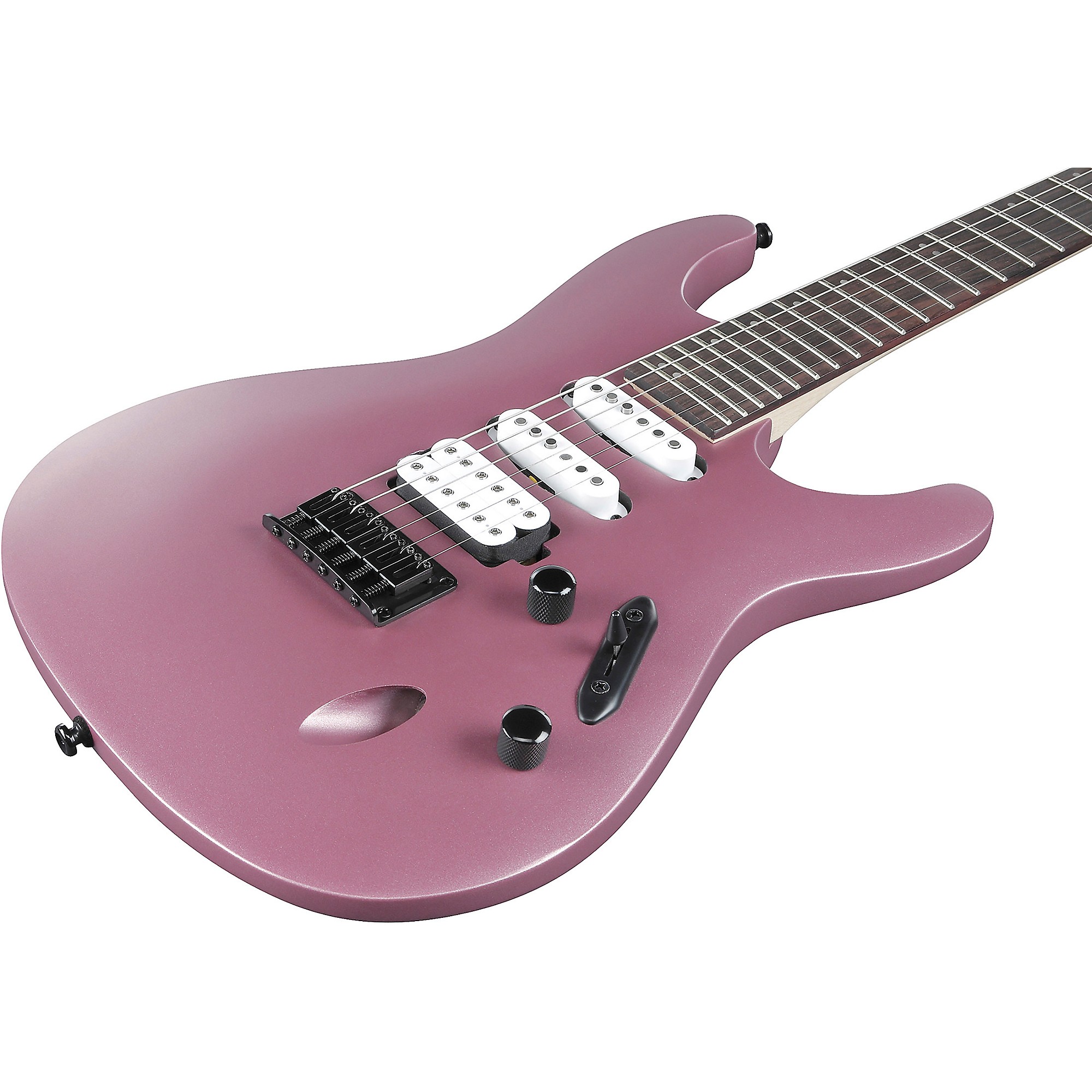 ギター Ibanez s561 Ibanez S561 S Series 6-String Electric Guitar Pink Gold