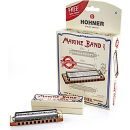 Hohner 125th Anniversary Marine Band Harmonica C