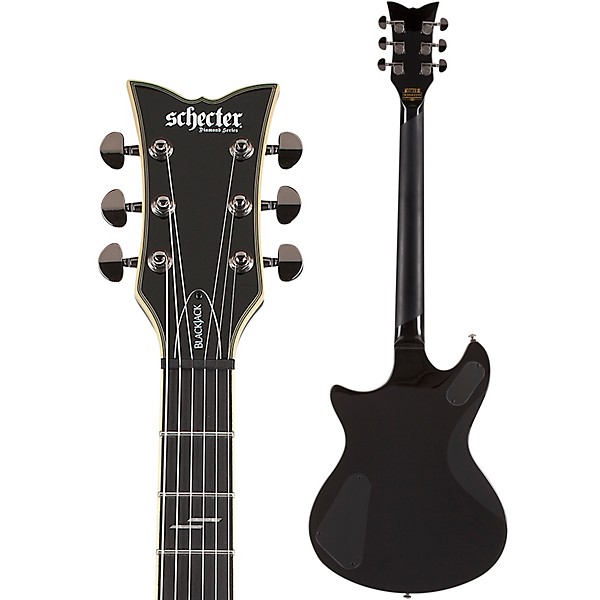 Schecter Guitar Research Tempest Blackjack 6-String Electric Guitar Gloss Black