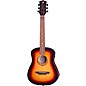 Luna Safari Tribal Travel Acoustic-Electric Left-Handed Guitar Tobacco Sunburst