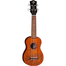 Luna Tattoo Mahogany Soprano Ukulele Mahogany