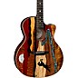 Luna Vista Stallion Acoustic-Electric Guitar With Case Gloss Natural thumbnail
