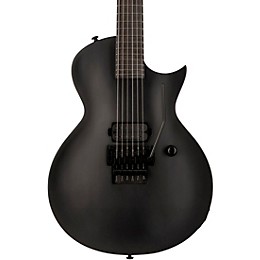 ESP EC-FR Black Metal Electric Guitar Black Satin