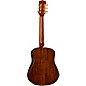 Luna Safari Stallion Acoustic-Electric Travel Guitar with Gigbag Gloss Natural