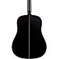 Washburn Deep Forest Ebony D Acoustic Guitar Natural Matte