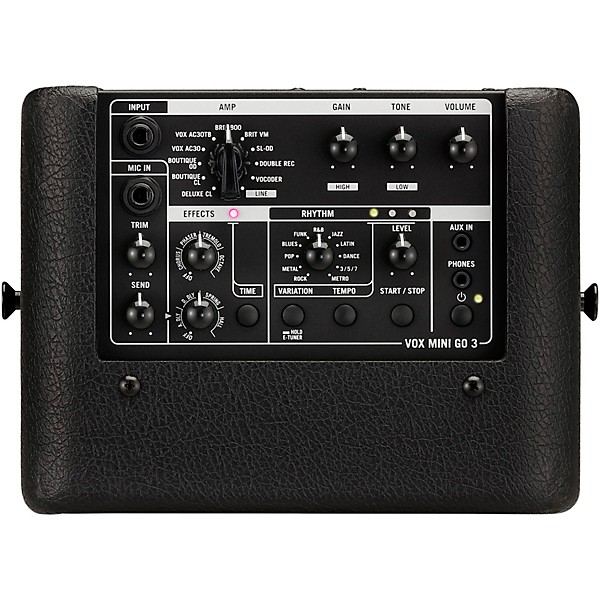 VOX Mini Go 3 Battery-Powered Guitar Amp Black | Guitar Center