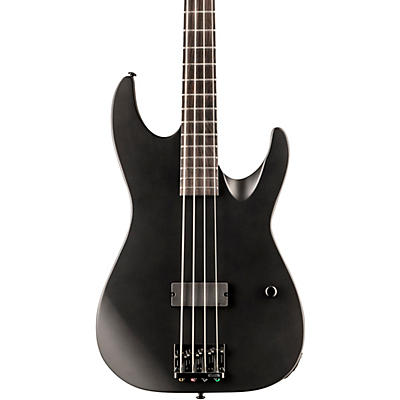Esp M-4 Black Metal Electric Bass Black Satin for sale
