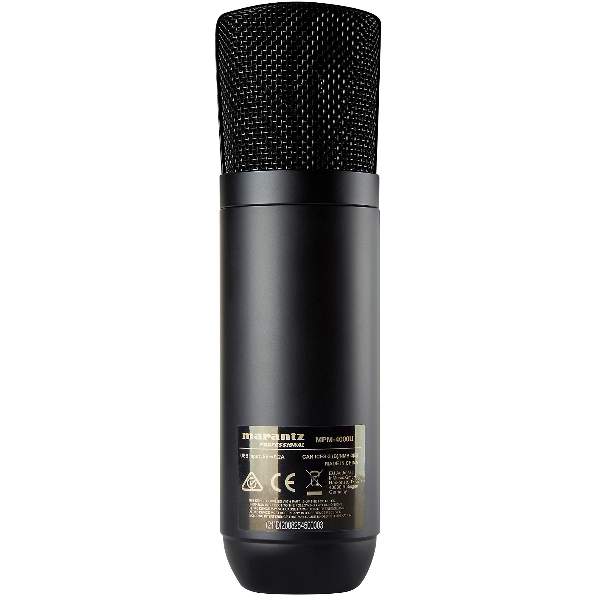 Marantz Professional MPM-4000U USB Podcasting Microphone ...