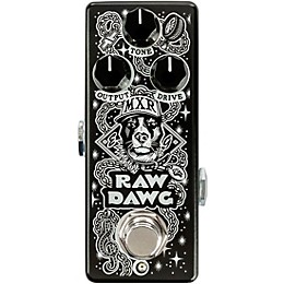Clearance MXR Eric Gales Raw Dawg Overdrive Effects Pedal Black