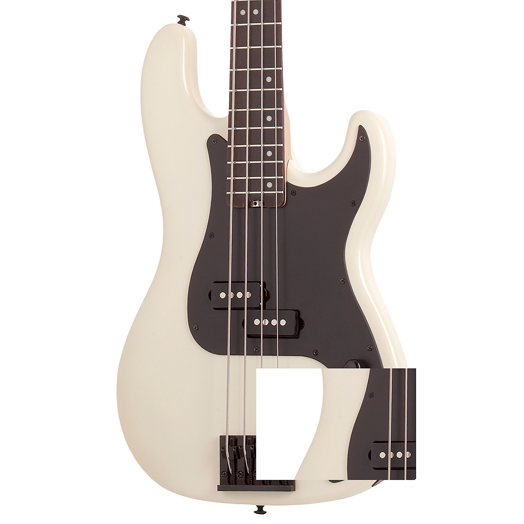 Schecter Guitar Research P-4 4-String Electric Bass Guitar Ivory 