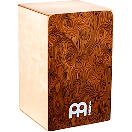 MEINL Snarecraft Series Cajon, Burl Wood