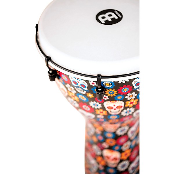 MEINL Alpine Synthetic Djembe 12 in. Day of the Dead