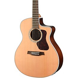 Walden Natura Solid Cedar Top/Rosewood Grand Auditorium Acoustic Cutaway-Electric Satin Natural