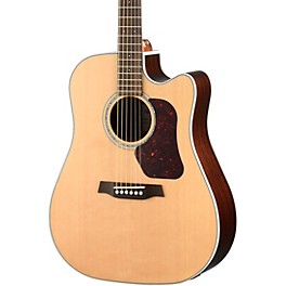 Walden Natura Solid Sitka Top/Rosewood Dreadought Acoustic Cutaway-Electric Satin Natural