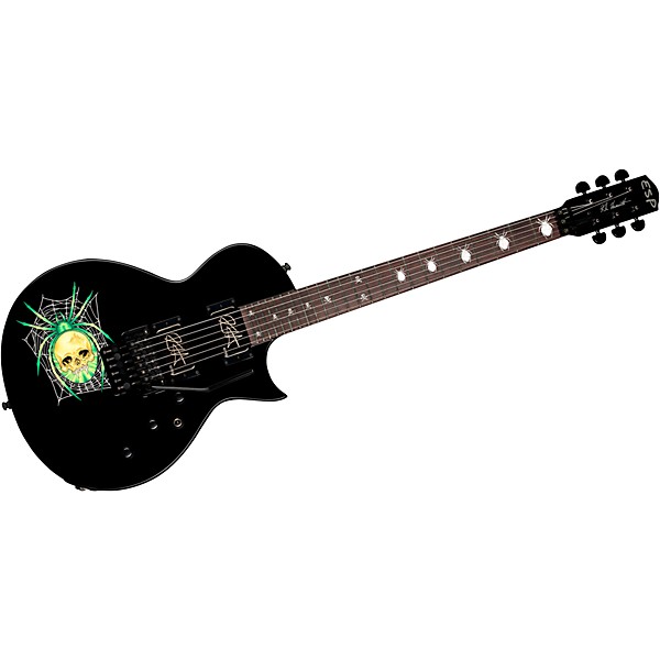 Open Box ESP Kirk Hammett KH-3 Spider 30th Anniversary Edition Electric Guitar Level 2 Black 197881175580