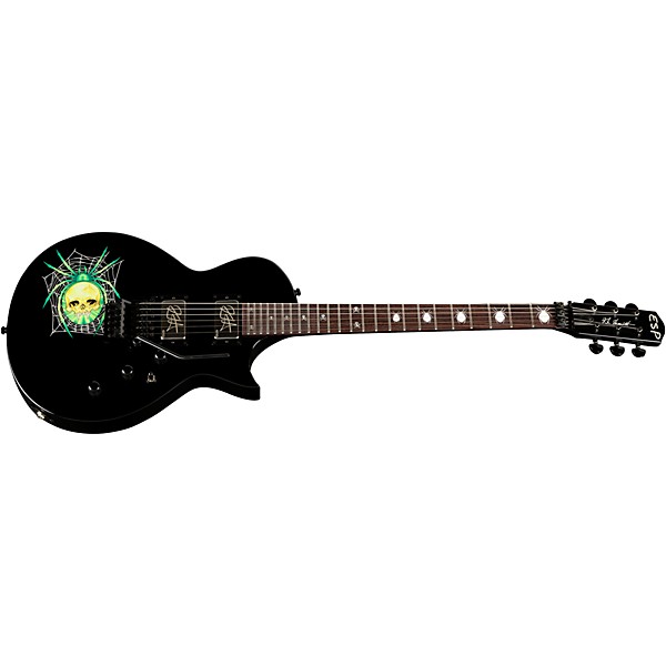 Open Box ESP Kirk Hammett KH-3 Spider 30th Anniversary Edition Electric Guitar Level 2 Black 197881175580