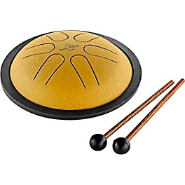 MEINL Sonic Energy B Major Mini Steel Tongue Drum Gold