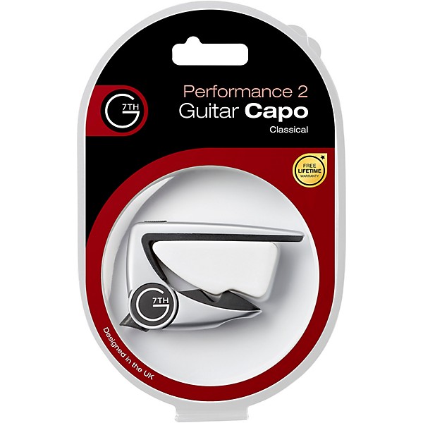 G7th Performance 2 Classical Guitar Capo Silver