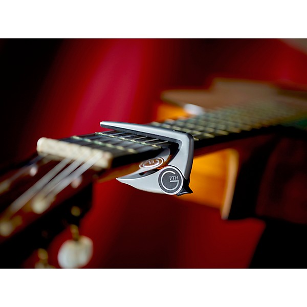 G7th Performance 2 Classical Guitar Capo Silver