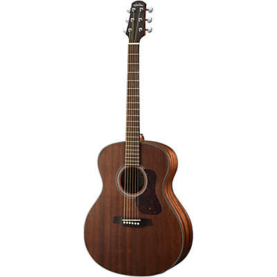 Walden Natura Solid Mahogany Top Grand Auditorium Acoustic-Electric Open Pore Satin Natural for sale