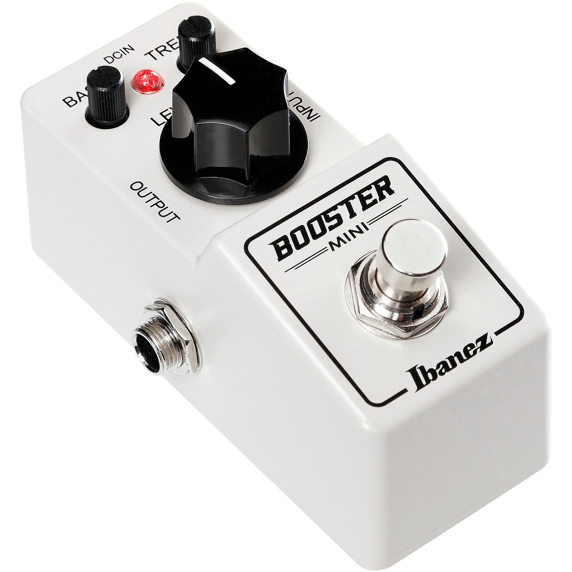 Ibanez BTMINI Mini Overdrive Booster Effects Pedal White