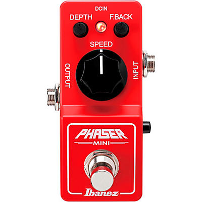 Ibanez Phmini Mini Phaser Pedal Red for sale