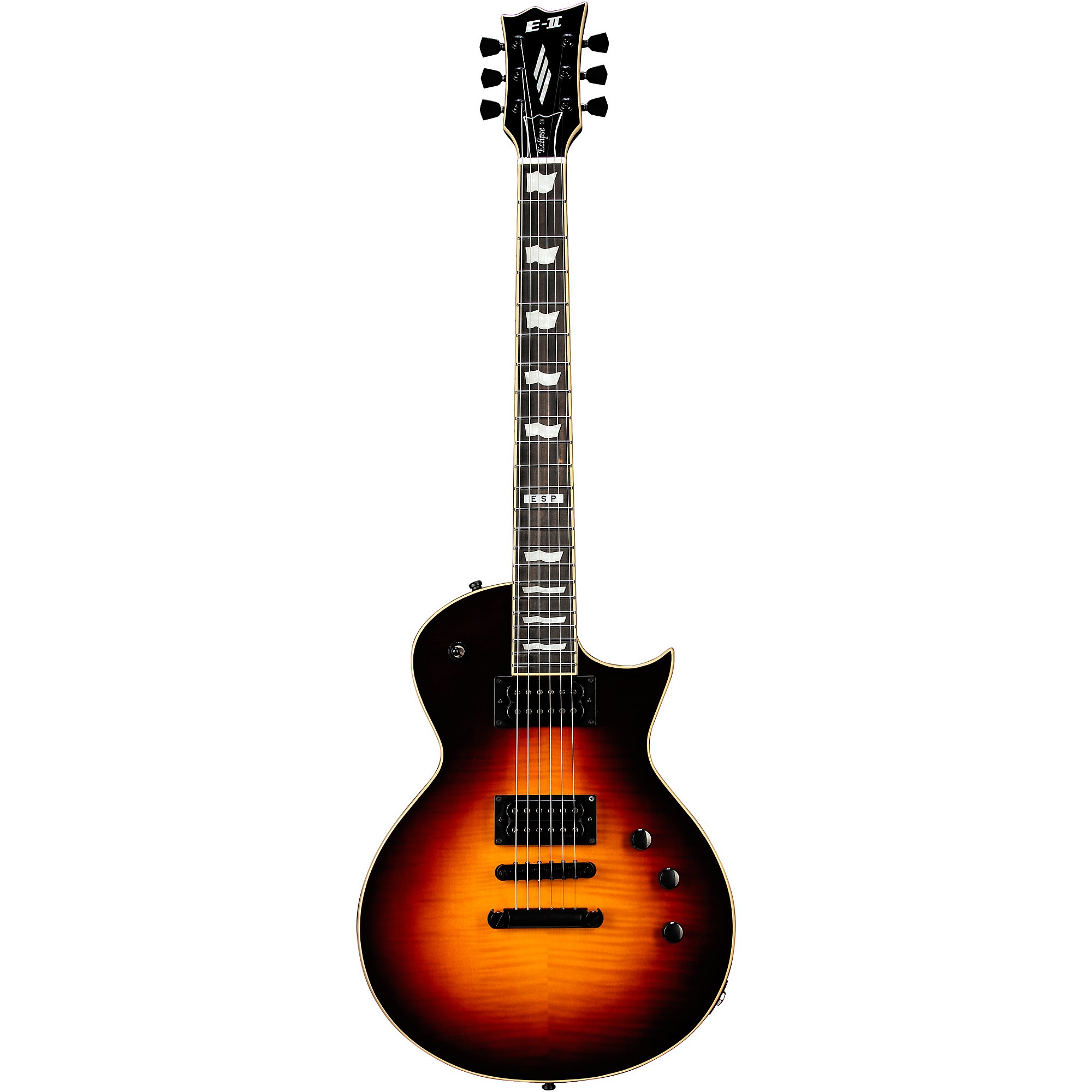 ESP E-II Eclipse FT Electric Guitar Tobacco Sunburst