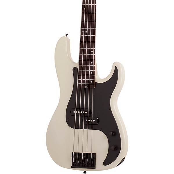 Schecter Guitar Research P-5 Ivy 5-String Bass Ivory Black Pickguard