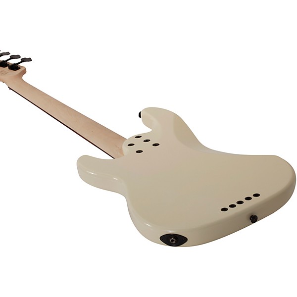 Schecter Guitar Research P-5 Ivy 5-String Bass Ivory Black Pickguard